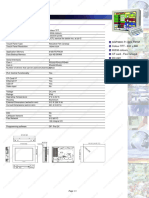 AGP3600-T1-D24-FN1M Colour TFT - 800 X 600 65536 Colours CF Card - Flex Network DC 24V