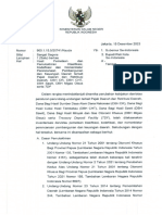 Surat Dirjen Bina Keuda Terkait Pemetaan Dan Pemutakhiran KKN PDRD, DBH DR, DBH CHT, DBH Swit, DBH Miga