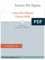 Lean Six Sigma Green Belt Open Source Si