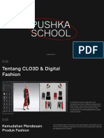 Kursus CLO3D - Pushka School Indonesia