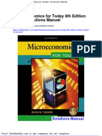 Dwnload Full Microeconomics For Today 8th Edition Tucker Solutions Manual PDF