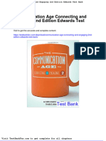 Dwnload Full Communication Age Connecting and Engaging 2nd Edition Edwards Test Bank PDF