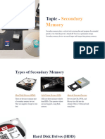 TOPIC (Secondary Memory)