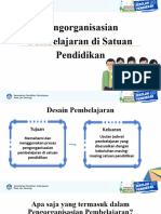 KOSP2 - Pengorganisasian Pembelajaran