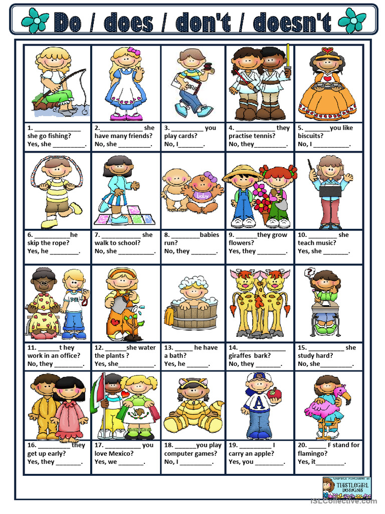 IS AND DOES DIFFERENCE IN QUESTIONS visual data 2