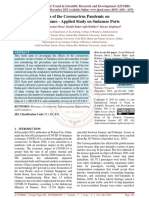 Effects of The Coronavirus Pandemic On Ports Revenues Applied Study On Sudanese Ports