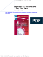 Dwnload Full Introduct Programmi C International 3rd Edition Liang Test Bank PDF
