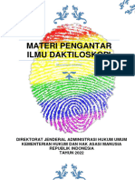 Materi Pengantar Ilmu Daktiloskopi