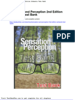 Dwnload Full Sensation and Perception 2nd Edition Schwartz Test Bank PDF