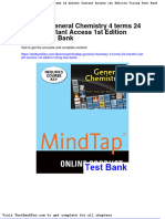 Dwnload Full Mindtap General Chemistry 4 Terms 24 Months Instant Access 1st Edition Vining Test Bank PDF