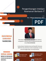 Pengembangan Intelijen Keamanan Berbasis IT - 6 Juni