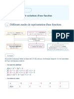 Synthese Fonctions