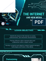 Lesson 8 - Mil - The Internet and New Media