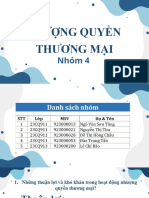 Nhóm 4 Nhượng Quyền Thương Mại