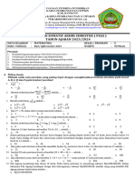 Soal REMEDIAL-PSAS-X