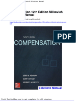 Dwnload Full Compensation 12th Edition Milkovich Solutions Manual PDF
