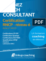 Formation DevenirCoachConsultant LinkupCoaching