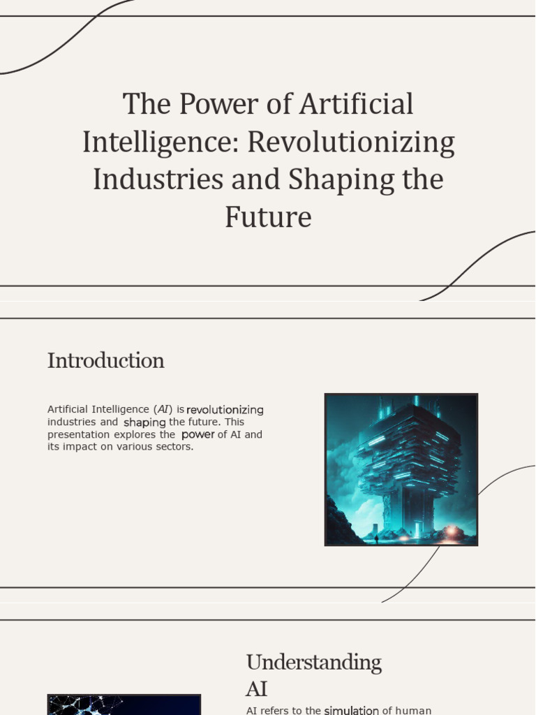 Wepik The Power of Artificial Intelligence Revolutionizing Industries
