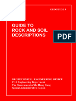 Guide To Rock and Soil Description