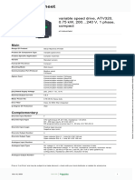 Schneider Electric - Altivar-Machine-ATV320 - ATV320U07M2C