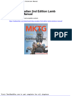 Dwnload Full MKTG Canadian 2nd Edition Lamb Solutions Manual PDF