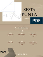 Zesta: Punta