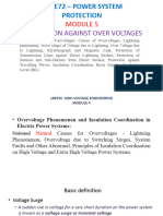 MODULE 5 Against Overvoltages