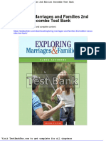 Dwnload Full Exploring Marriages and Families 2nd Edition Seccombe Test Bank PDF