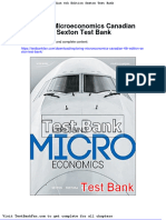 Dwnload Full Exploring Microeconomics Canadian 4th Edition Sexton Test Bank PDF