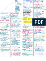 Cheatsheet - Midterm