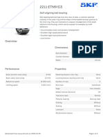 SKF 2211 ETN9 - C3 Specification