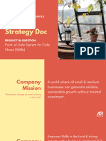 Product Strategy Doc Note Format