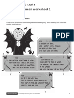 Power Up Power Up TRB3 Halloween Worksheet Worksheet