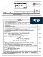 Examen Statistiques 2 Bac Eco 2013 Session Normale Corrige