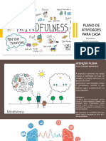 Mindfulness PLANO DE ATIVIDADES PARA CASA