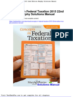 Dwnload Full Concepts in Federal Taxation 2015 22nd Edition Murphy Solutions Manual PDF