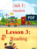 Unit 1 - Lesson 3 - Reading