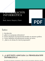 Programación Informática