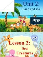 Unit 2 - Lesson 2 - Sea Creatures