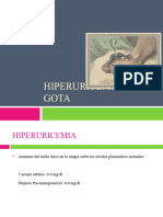 FISIOPATOLOGIA - Hiperuricemia y Gota