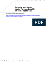Dwnload Full Adult Development and Aging Biopsychosocial Perspectives 5th Edition Whitbourne Test Bank PDF