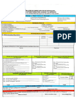 Application Form For License To Operate