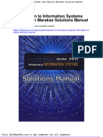 Dwnload Full Introduction To Information Systems 16th Edition Marakas Solutions Manual PDF