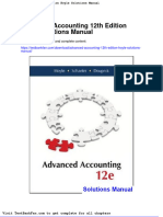 Dwnload Full Advanced Accounting 12th Edition Hoyle Solutions Manual PDF