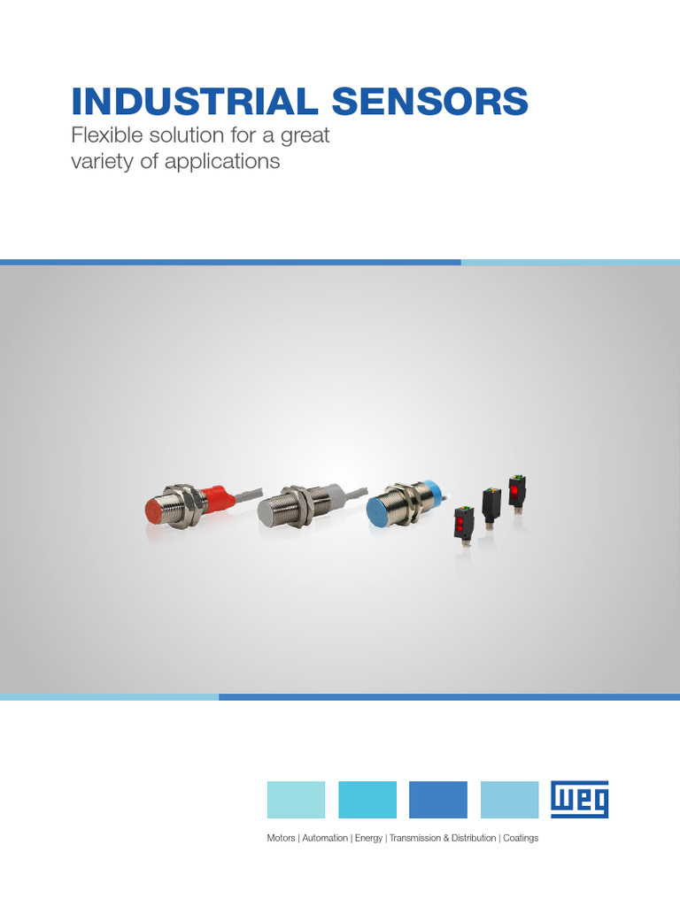 WEG Industrial Sensors Overview | PDF | Power Supply | Bipolar Junction ...