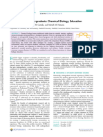 Van Dyke Et Al 2017 Innovations in Undergraduate Chemical Biology Education