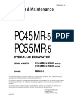 Komatsu PC45 55 MR Operation Maintenance Manual