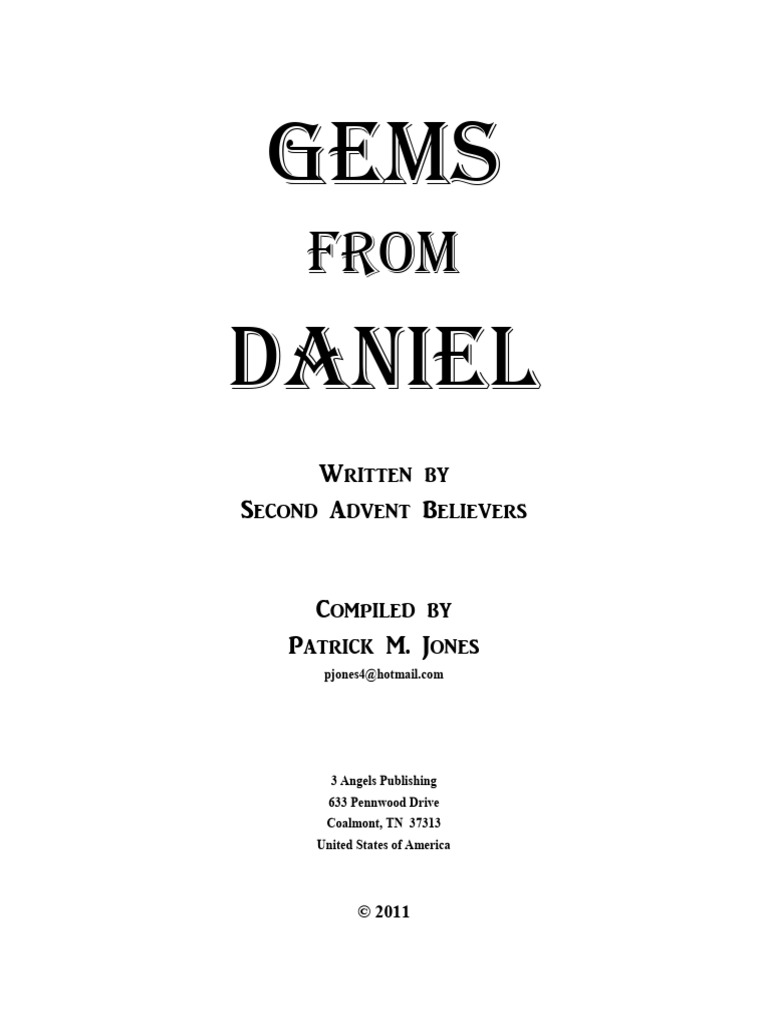 Gems From Daniel | PDF | Book Of Daniel | Daniel (Biblical Figure)