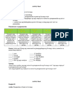 Science 3 - Quarter 3 - Activity Sheet For CO