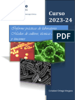 Informe de Microbiologia Medios de Cultivos, Simbras y Tinciones